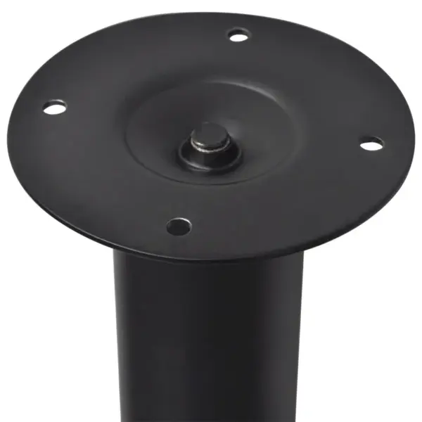 Teleskoop-lauajalad, 4 tk, must, läbimõõt 60 mm, kõrgus 710–1100 mm – 4