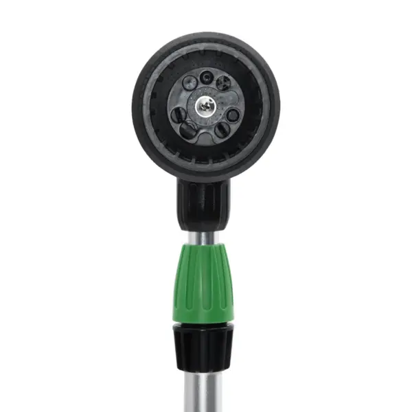 Teleskoopvarrega kastmispihusti 10 pihustusmustriga, 75–110 cm, roheline-must – 6