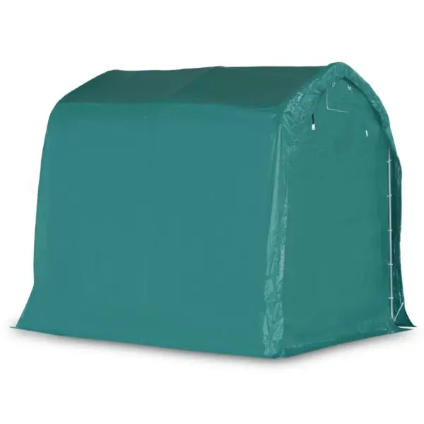 Telk-garaaž sõidukitele, PVC kate, tumeroheline, 1,6 x 2,4 m – 3