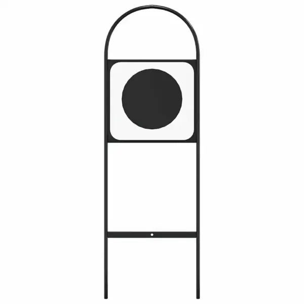 Terasest koolisõidu areenimärgid, 4 tk, must-valge, 22,5 x 69,5 cm – 4