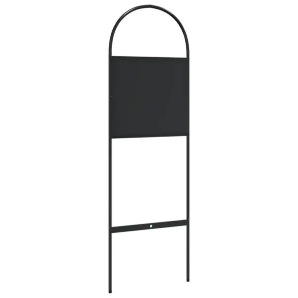 Terasest koolisõidu areenimärgid, 4 tk, must-valge, 22,5 x 69,5 cm – 5