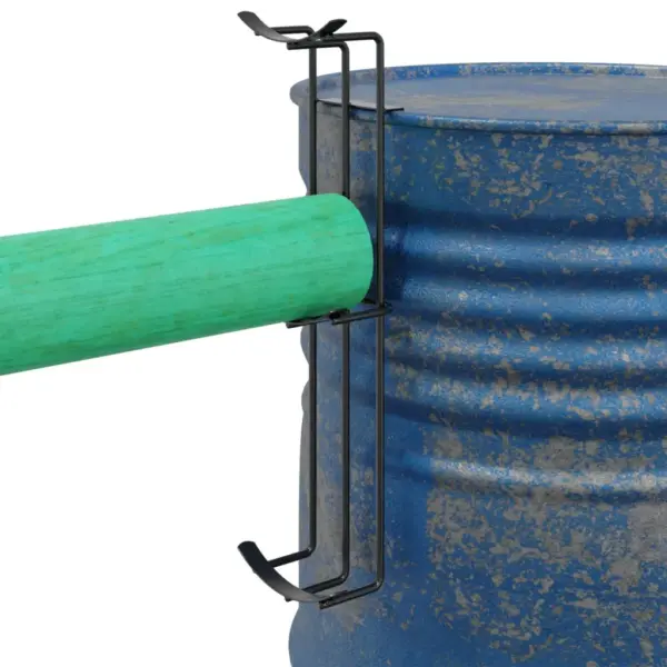 Reguleeritavad tünnihüppetakistused hobustele, 2 tk, must teras – 2