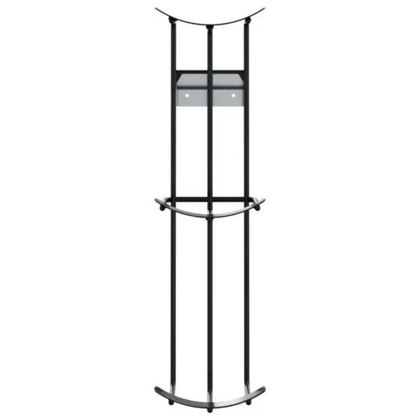 Reguleeritavad tünnihüppetakistused hobustele, 2 tk, must teras – 4