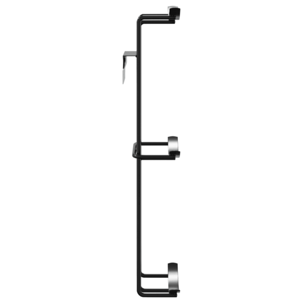 Reguleeritavad tünnihüppetakistused hobustele, 2 tk, must teras – 5