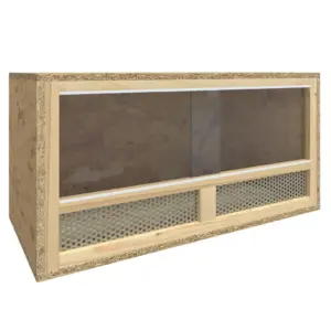 Terraarium roomajatele tehispuidust ja klaasist, 60 x 30 x 30 cm