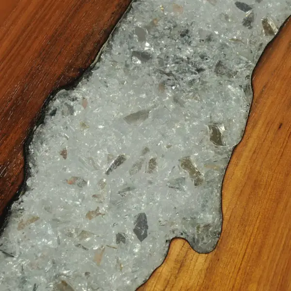 Industriaalstiilis konsoollaud tiigipuuplaadi ja mahagonijalgadega, 100 x 35 x 75 cm, pruun-must – 13