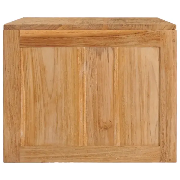 Tiigipuust koloniaalstiilis kohvilaud kapiga, 90 x 50 x 40 cm – 4