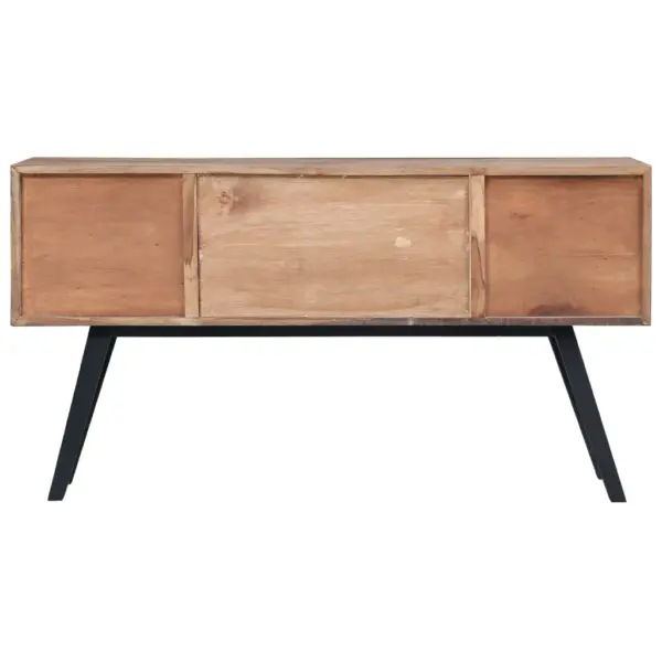 Koloniaalstiilis tiigipuust kummut 6 sahtli ja 2 uksega, pruun, 110 x 30 x 75 cm – 4