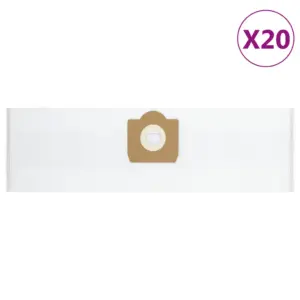 Tolmuimeja kotid Rowenta/Kärcher Bully/Soteco tolmuimejatele, 2-kihiline mittekootud kangas, pruun, 72 x 20,5 cm, 20 tk