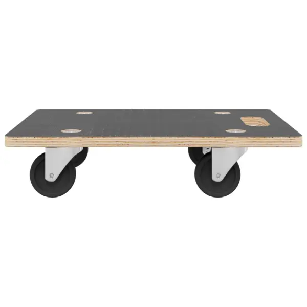 Libisemiskindla pinnaga transpordikäru, 2 tk, 60 x 40 x 11,5 cm, 250 kg – 4