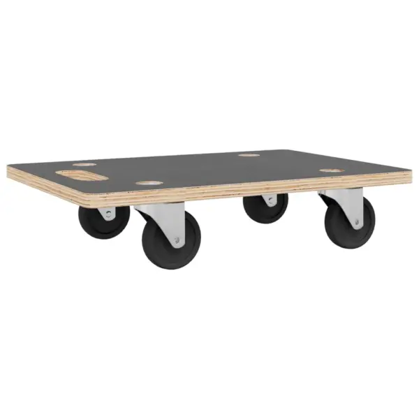 Libisemiskindla pinnaga transpordikäru, 2 tk, 60 x 40 x 11,5 cm, 250 kg – 6