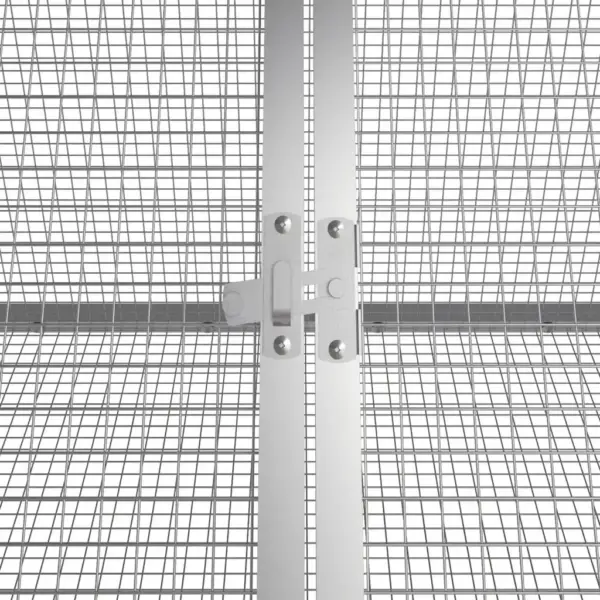 Küülikupuur, antratsiithall tsingitud teras, 201,5 x 80,5 x 71 cm – 5