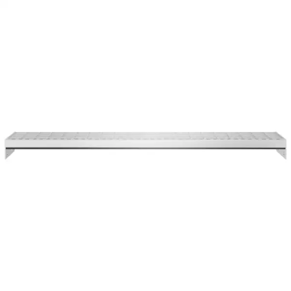 Libisemiskindel tsingitud terasest resttrepi aste, hõbedane, 100 x 24 x 7 cm – 4