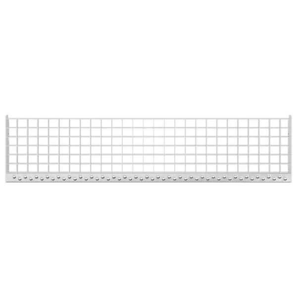 Libisemiskindel tsingitud terasest resttrepi aste, hõbedane, 100 x 24 x 7 cm – 7