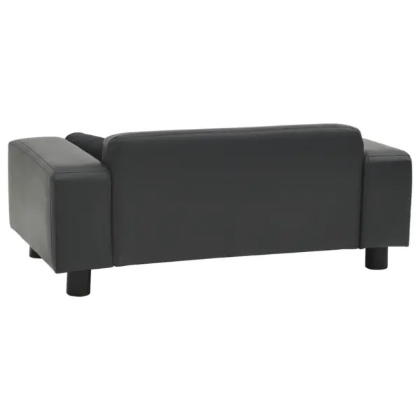 Tumehall koertediivan väikestele koertele ja kassidele, 81 x 43 x 31 cm, plüüs ja kunstnahk – 3