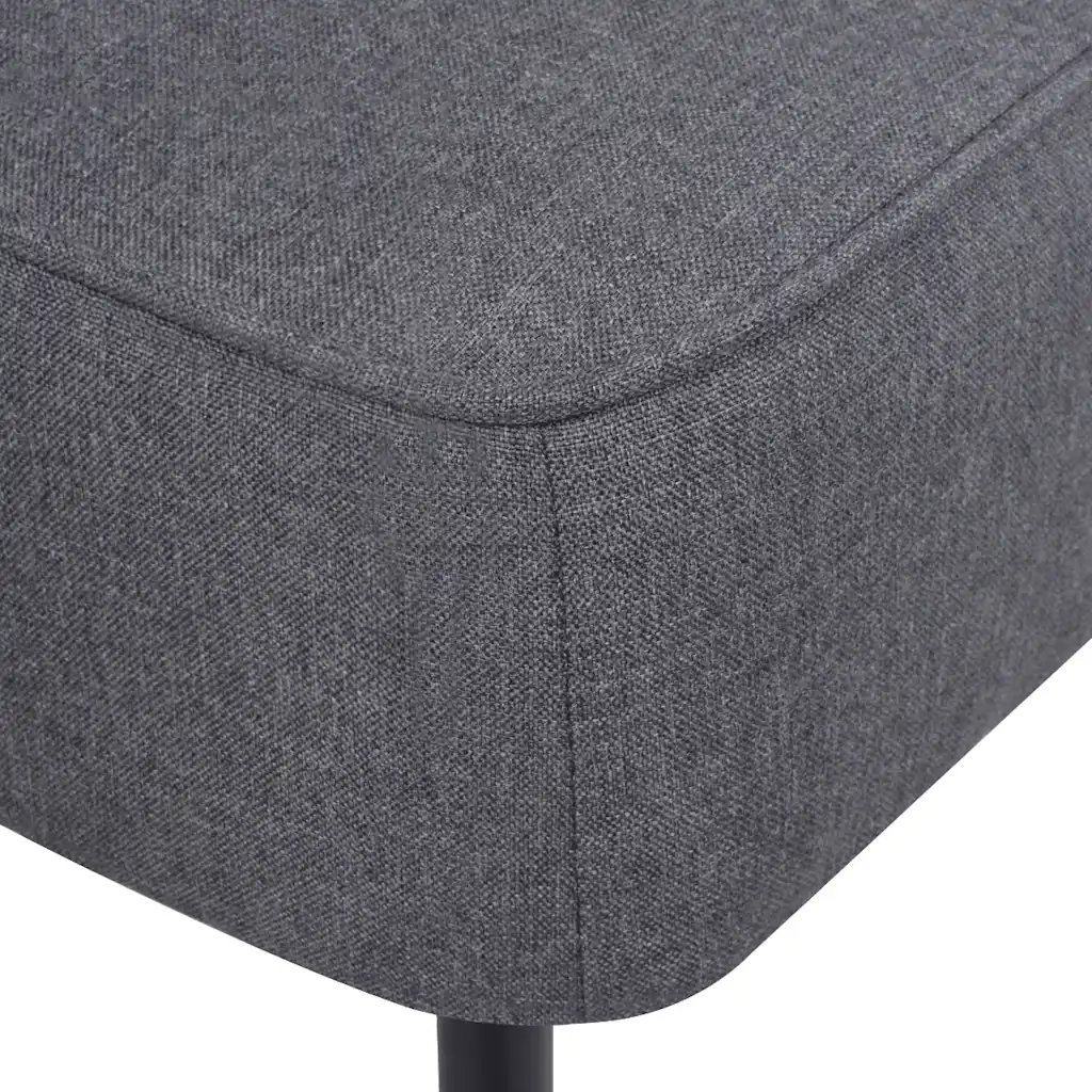 Tumehall retro stiilis kokteilitool, polüestrist kangas, puidust raam ja terasest jalad, 64 x 73 x 81 cm