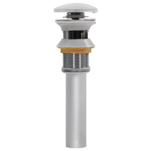 Ülestõstetav valamu äravoolu stopper, 32 mm, roostevaba teras, hõbedane, 6,6 x 20 cm – 2