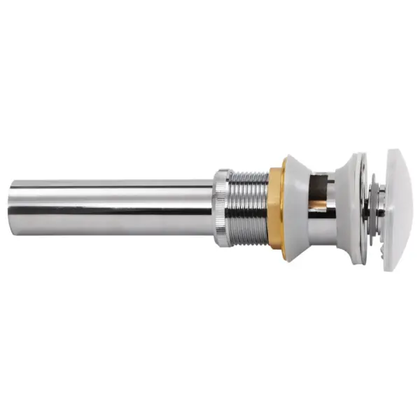 Ülestõstetav valamu äravoolu stopper, 32 mm, roostevaba teras, hõbedane, 6,6 x 20 cm – 4