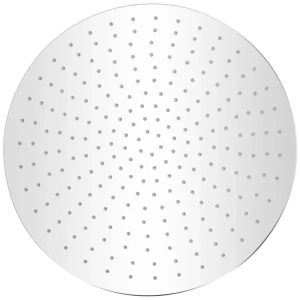 Ümar vihmaduši pea, 2 tk, roostevaba teras, hõbedane, Ø 40 cm – 2