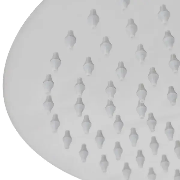 Ümar vihmaduši pea, 2 tk, roostevaba teras, hõbedane, Ø 40 cm – 3