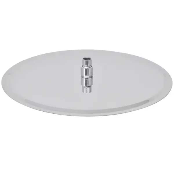Ümar vihmaduši pea, 2 tk, roostevaba teras, hõbedane, Ø 40 cm – 5