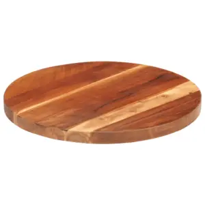 Ümmargune akaatsiapuidust lauaplaat, meekarva viimistlus, 40 cm