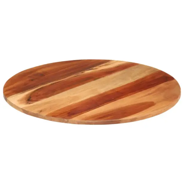 Ümmargune akaatsiapuidust lauaplaat, meekarva, 60 cm, 15–16 mm – 2