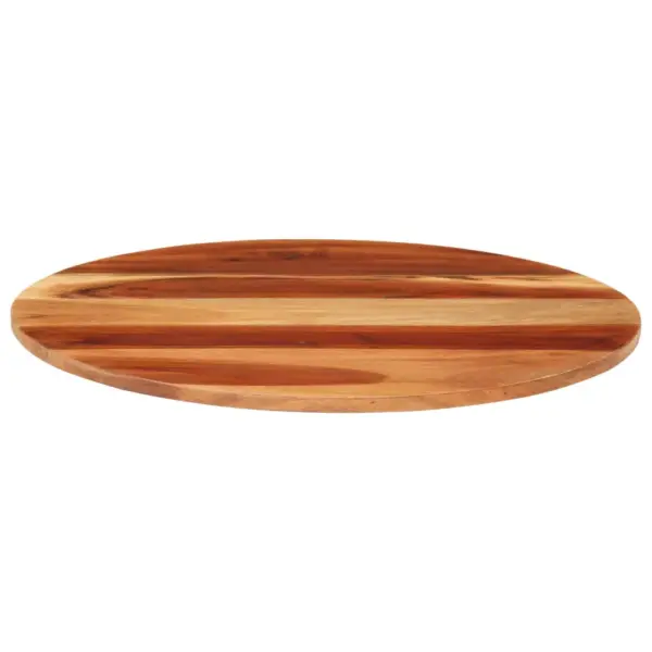 Ümmargune akaatsiapuidust lauaplaat, meekarva, 60 cm, 15–16 mm – 6