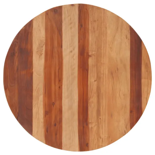 Ümmargune akaatsiapuidust lauaplaat, meekarva, 80 cm, 25–27 mm – 2