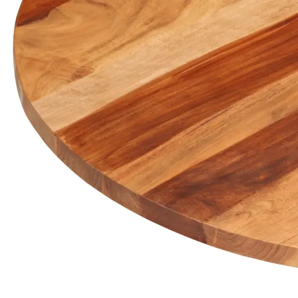 Ümmargune akaatsiapuidust lauaplaat, meekarva, 80 cm, 25–27 mm – 4
