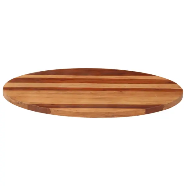 Ümmargune akaatsiapuidust lauaplaat, meekarva, 80 cm, 25–27 mm – 7