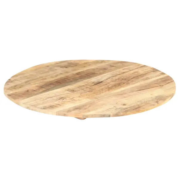 Ümmargune mangopuidust lauaplaat, 80 cm, 15–16 mm – 5