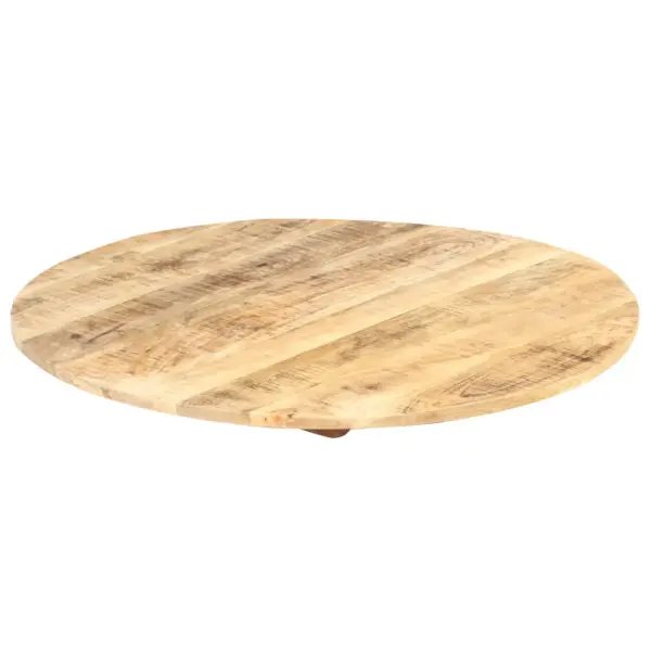 Ümmargune mangopuidust lauaplaat, 80 cm, 15–16 mm – 6