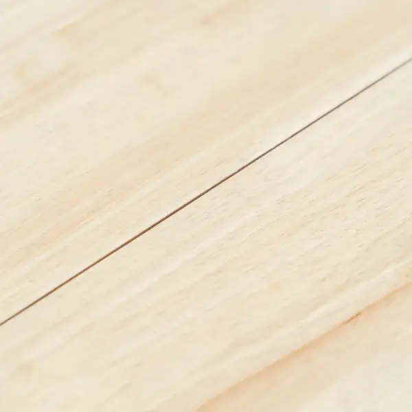 Ümmargune söögilaud, valge ja pruun, 106 cm, kautšukipuit – 4