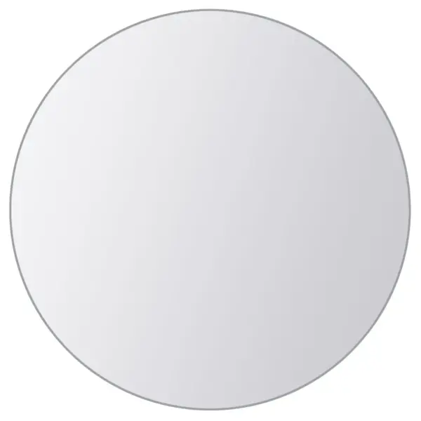 Ümmargused peegelplaadid seinale, 16 tk, klaas, 15 cm, raamita disain – 4