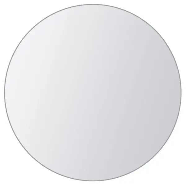 Ümmargused raamita peegliplaadid, 8 tk, klaas, 15 cm – 5
