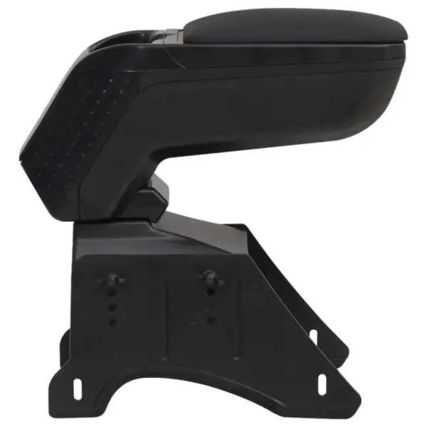 Universaalne auto käetugi panipaigaga, must, ABS, reguleeritava kõrgusega, 13 x 33 x 33–53 cm - 4