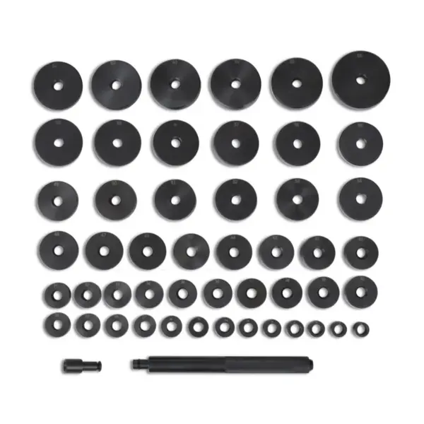 Universaalne laagrite ja pukside eemaldus- ja paigalduskomplekt, 52 osa, 18–65 mm – 5