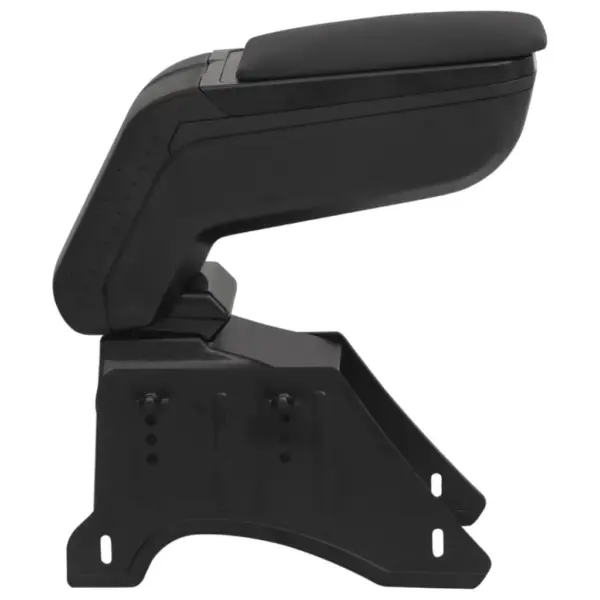 Universaalne auto käetugi panipaigaga, reguleeritava kõrgusega, must ABS, 14 x 30 x (32–48,5) cm – 4