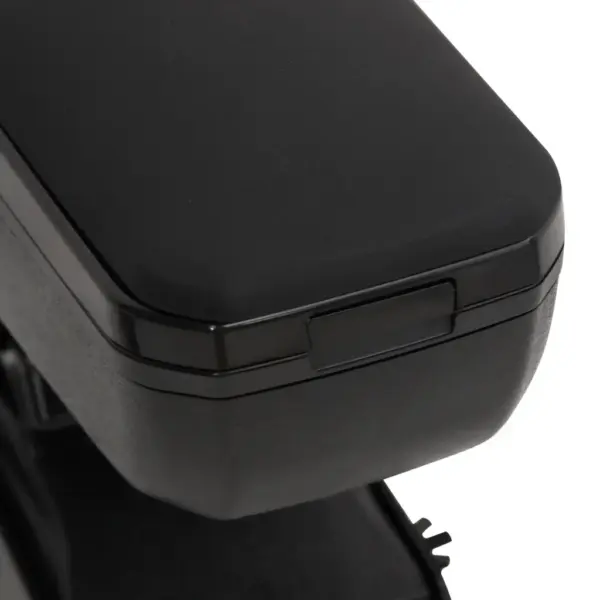 Universaalne auto käetugi panipaigaga, reguleeritava kõrgusega, must ABS, 14 x 30 x (32–48,5) cm – 10