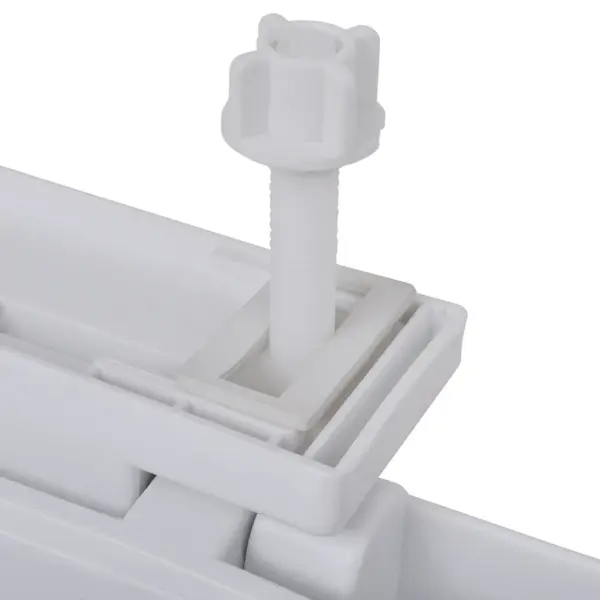 Vaikselt sulguva kaanega prill-lauad, 2 tk, valge plast, 48 x 35 cm – 6