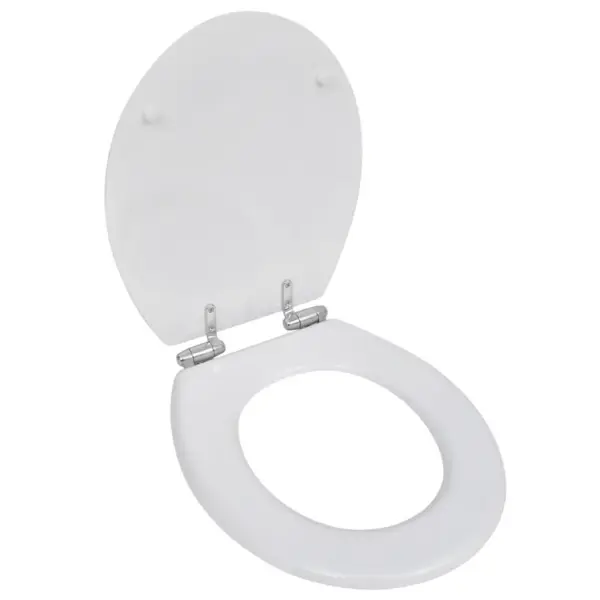 Vaikselt sulguvate kaantega prill-lauad, 2 tk, valge MDF, 45 x 36 cm – 2