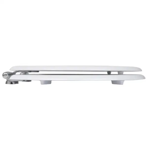 Vaikselt sulguvate kaantega prill-lauad, 2 tk, valge MDF, 45 x 36 cm – 4