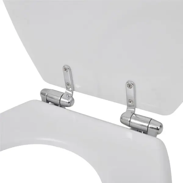 Vaikselt sulguvate kaantega prill-lauad, 2 tk, valge MDF, 45 x 36 cm – 6