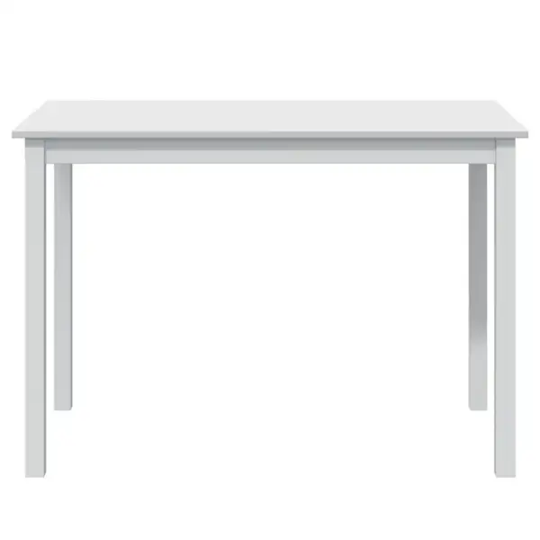 5-osaline valge männipuidust söögitoakomplekt, laud 108 x 65 x 73 cm – 7