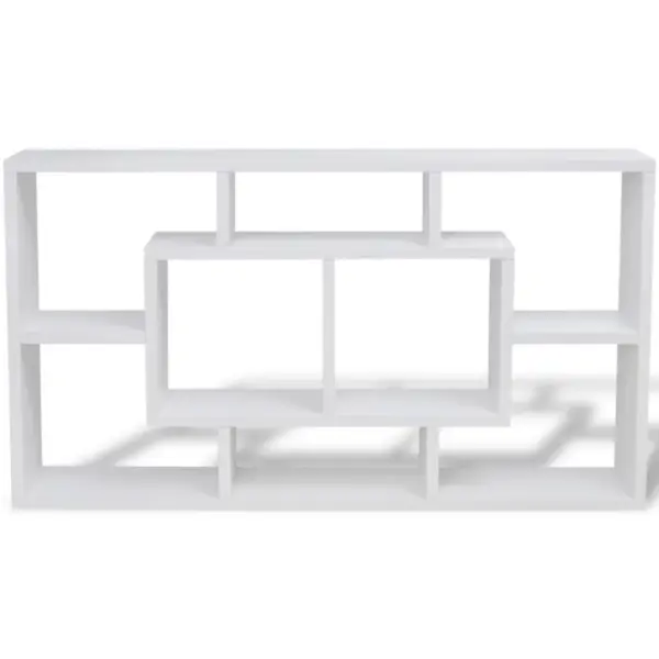 Valge 8 lahtriga seinariiul varjatud kinnitusega, 85 x 16 x 47,5 cm – 4