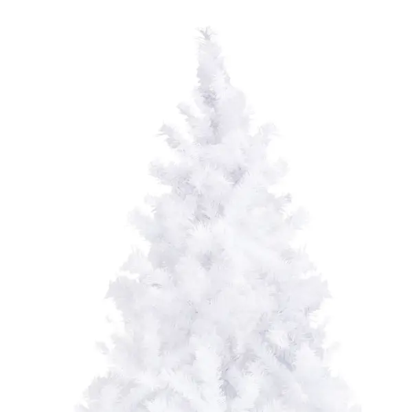 Valge eriti suur kunstkuusk terasest jalaga, 300 cm – 4