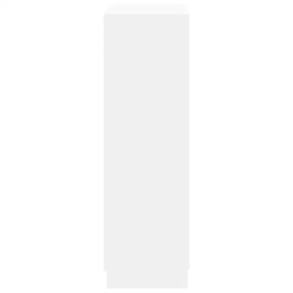 Valge kingakapp 7 riiuliga, kahe uksega, 55 x 35 x 108 cm – 5
