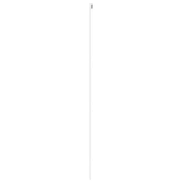 Valge lükanduks karastatud klaasiga, alumiiniumraam, 76 x 205 cm – 5