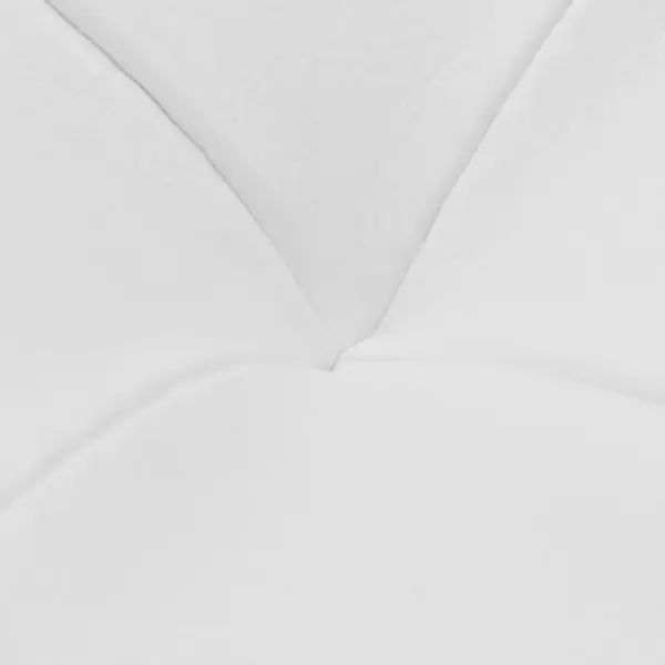 Valge kunstnahast hoiutumba jalatoeks ja lisatooliks, pööratava kaanega, 87,5 x 36 x 41 cm – 8